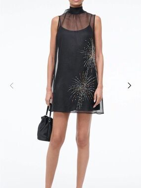 Staud Albee Firework Mini Dress